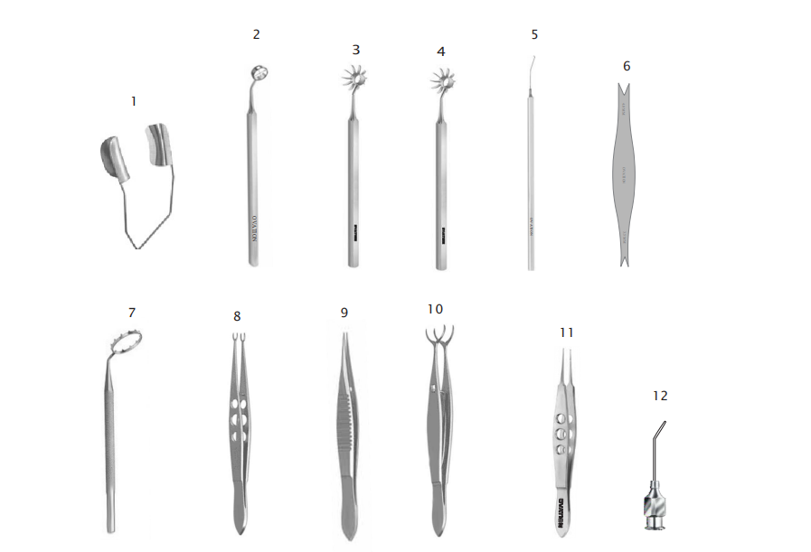 Microsurgery Radial Keratotomy Set